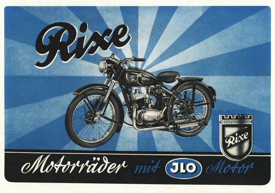 Rixe Motorräder mit ILO-Motor 01